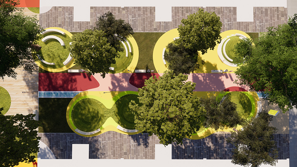 Parco della Resilienza a Bologna - Render
